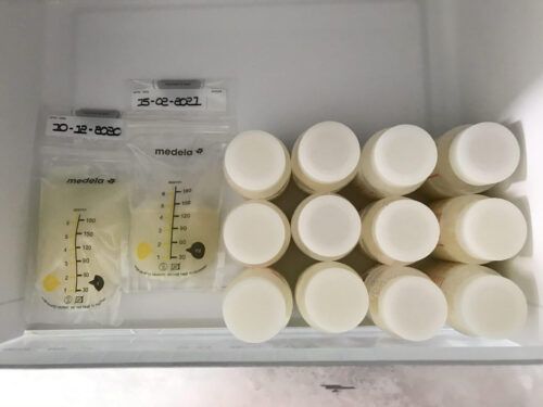 conservación leche materna